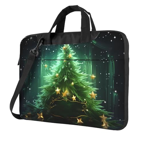 Bolso para laptop unisex negro de 14 pulgadas miniatura 1
