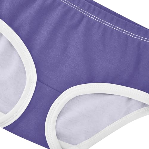 Joisal Girls Underwear Toddlers 2t Cotton Girl Panties Cute Flower Kids Undies Briefs Dark Blue Purple4