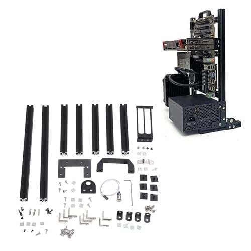 Chasis abierto Tangxi ITX para prueba de PC, marco vertical portátil miniatura 5