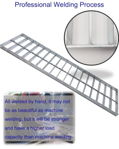 Image of Galvanized Steel Drain Grate, Driveway Channel Cover 24x6 in