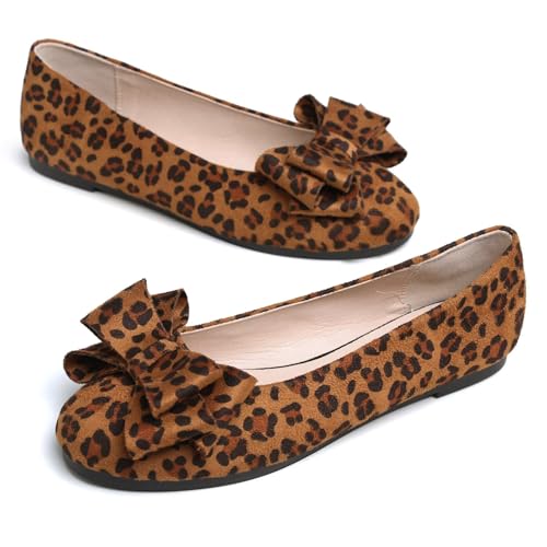 Image of TN TANGNEST Women Fashion Bowknot Flats Comfort Pointed Toe Dress Shoes