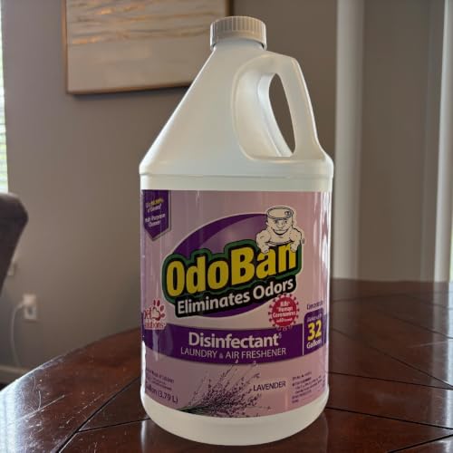 Image of OdoBan Disinfectant Concentrate and Odor Eliminator, 2 Gallons, Lavender Scent