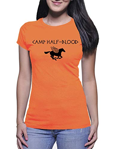 Camiseta Babylook Feminina Camp Half Blood (P)