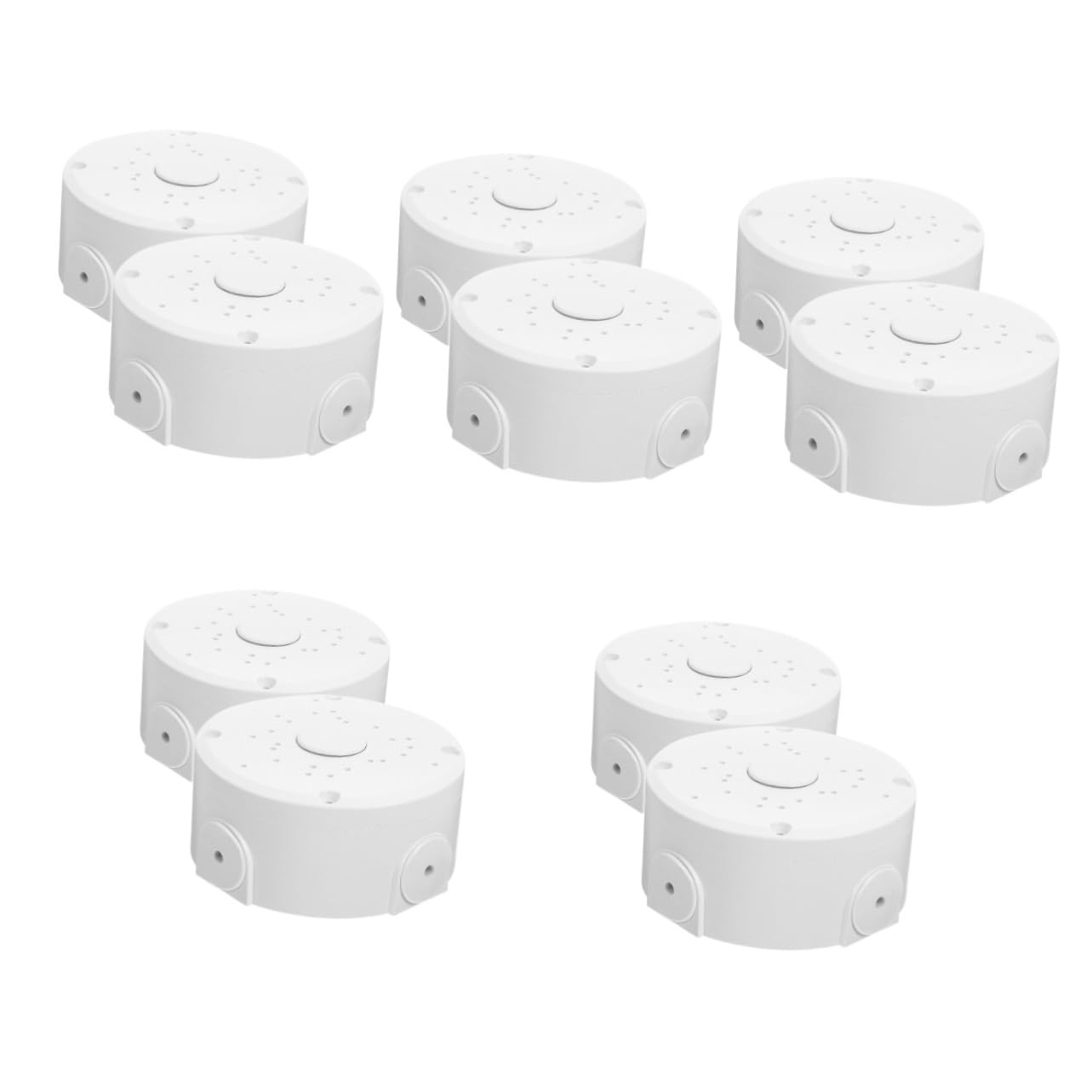 SHINEOFI 5 Ensembles Boîte De Électrique Extérieure Coffret De Protection pour Caméra Câbles Électriques Accessoire Durable 2 Pièces * 5