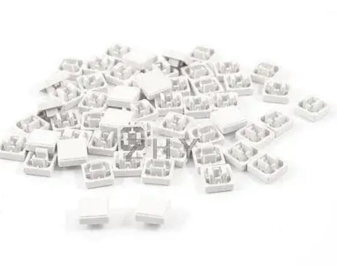 SHOKITECH Square Cap for 12x12x7.3mm Square Tachile Switch White(Pack of 10)-image-21