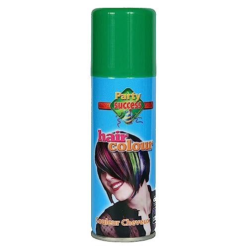 TempleCo Temporary Hairspray: Hair Color for All Ages - Easy-to-Apply & Wash-Out Fun, Non-Permanent. Men, Women, Kids. Fancy Dress, Costumes, Cosplay, Parties - (Green)
