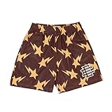 Shorts Mesh Pattern Printed Casual Sporty Cool Gym...