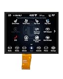 17-22 Replacement 8.4' Uconnect 4C UAQ LCD Monitor Touch-Screen Radio Navigation New OEM Replacement Fit for Dodge RAM Jeep Chrysler 2017&up Replace # LA084X01(SL)(02) (CSPAUTOKIT ONLY)