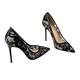 Damen Pumps Brautschuhe Bequem Und Elegant Dirndl Schuhe Sommerschuhe Absatzschuhe Sommer Tanzschuhe Hochzeitsschuhe Trachtenschuhe Highheels für Partys und Hochzeiten Gr.34 44