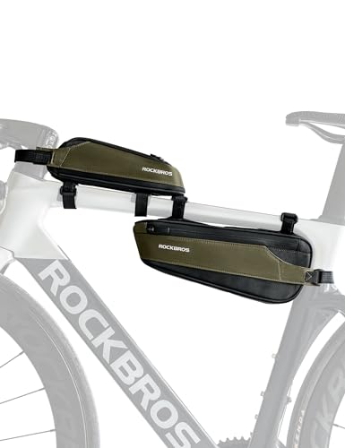 Sacoche Cadre Vélo Course Gravel Sac Triangulaire Réfléchissant VTT