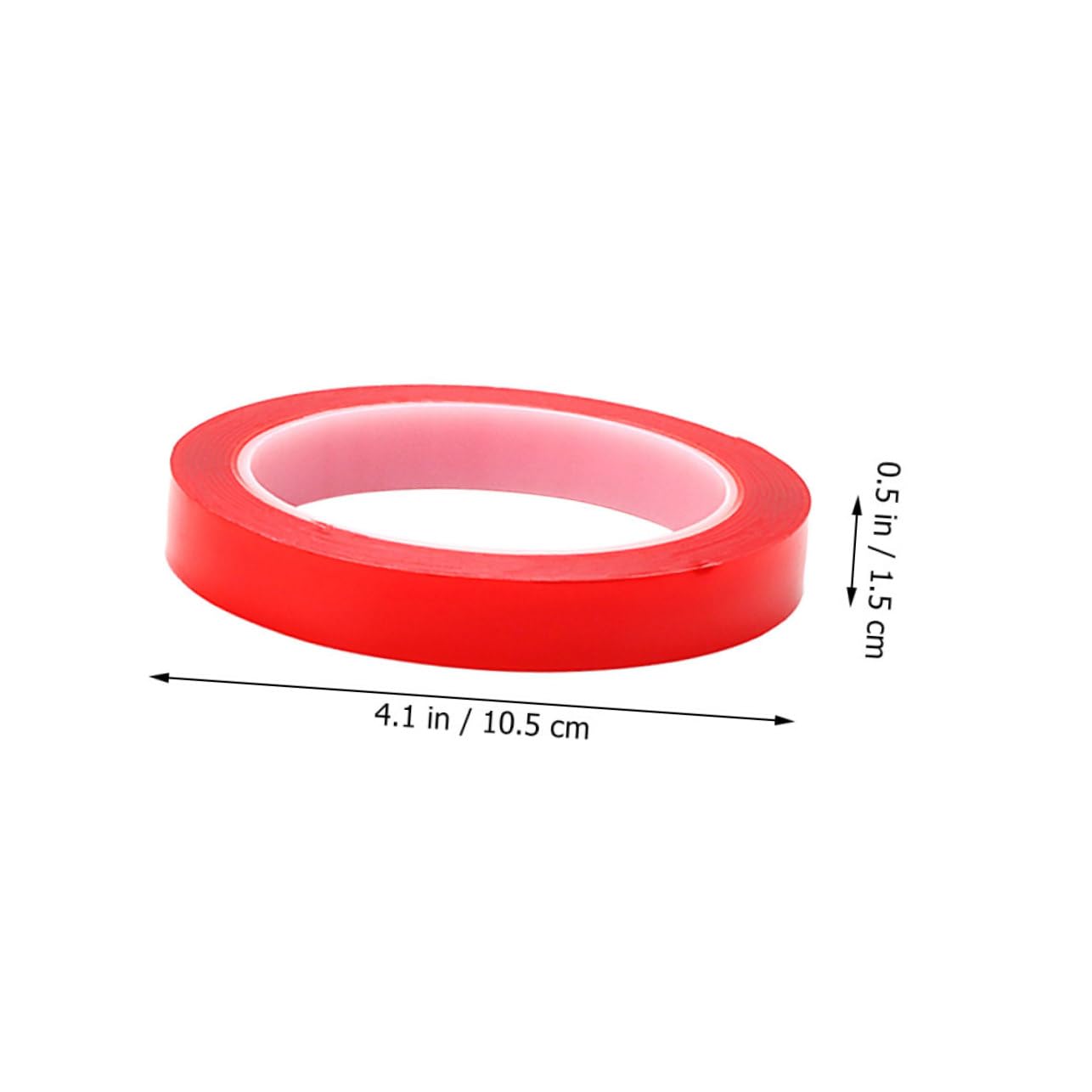 Operitacx 4 adesivo biadesivo resistente nastro biadesivo millechiodi biadesivo double sided tape nastro bidirezionale sigillante Nastro adesivo nastro multiuso acido acrilico rosso