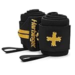 Harbinger Red Line 18-Inch Weightlifting Wrist Wraps for Men and Women (Pair) - Image 2