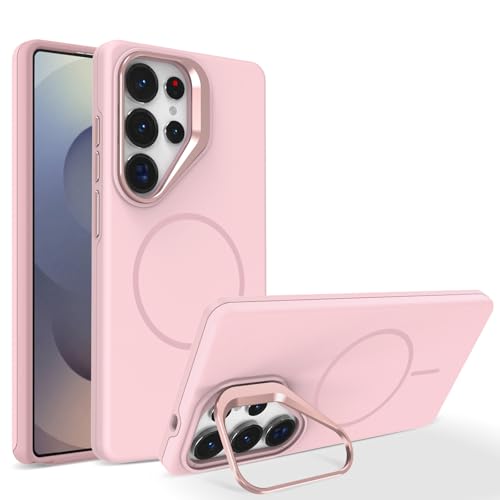 Coque anti-traces Samsung S26 Ultra magnétique protège objectif et béquille intégrée