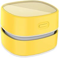 Vista 11 de ODISTAR Aspiradora de Escritorio, Mini Barredora de Polvo de Mesa, Ahorro de Energía con Función de Apagado Automático, Alta Resistencia hasta 400