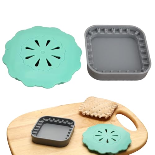 Moldes para sándwich, cortador y sellador – Moldes de corte de sándwich, moldes para pasteles, herramientas de bolsillo, molde de tostadas, molde de sándwich, prensa de pan, moldes para pasteles