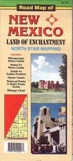 Road Map of New Mexico