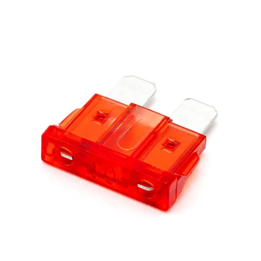 Amazon | 【平型ヒューズ】【10A】レッド ブレードヒューズ 10