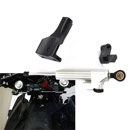 Amortisseur de direction pour Yamaha YZF MT25 2021-2023 kit fixation moto argent
