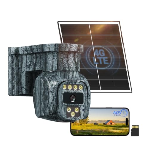 Runofast 4G LTE Solar Camera