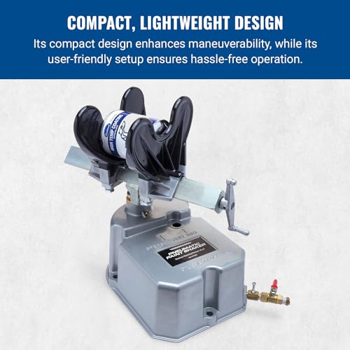 Rockwood Pneumatic Paint Shaker | Heavy Duty Air Powered Paint Can Shaker Machine for Automotive and House Paints | Easy to Operate and Fits Standard 1 Pint - 1 Gallon Round Paint