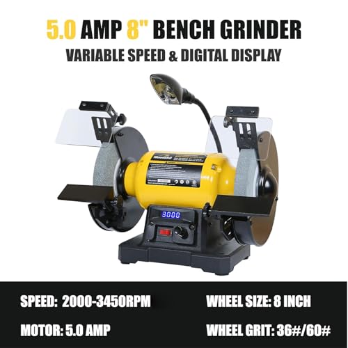 8-Inch Digital Display Grinder