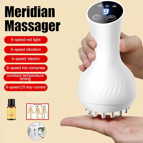 Brosse Électrique Méridien : Massage Corporel Vibrant et Relaxation Active - 4