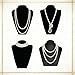 Boonbery 1920s Flapper Gatsby Accessories Set for Women Roaring 20's Theme Party Costume Kit Fashion Roaring 20's Theme Set