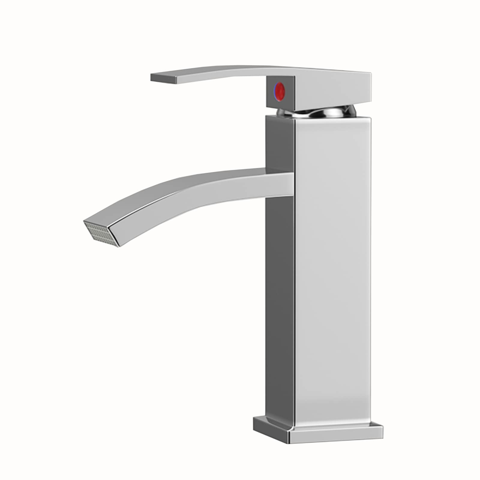 Robinet de lavabo en laiton chrome monotrou pour moderniser élégamment vos toilettes