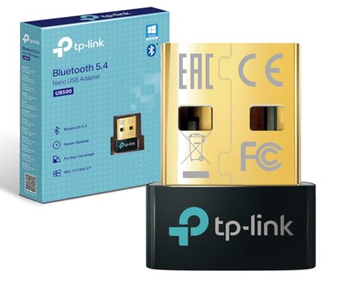 TP-Link Adaptador Bluetooth 5.3 USB, Tamaño Mini para Ordenador,