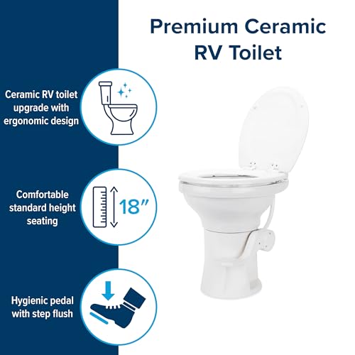 Camco 41710 Premium Ceramic Camper/Rv Toilet thumb #5
