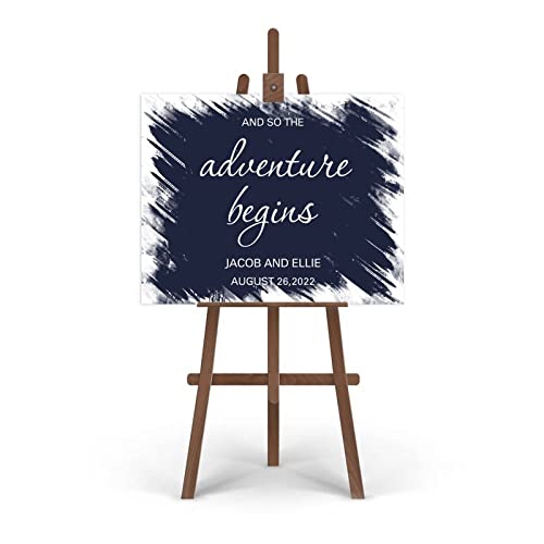 Panneau de mariage à personnaliser soi-même pour décoration de table - 3