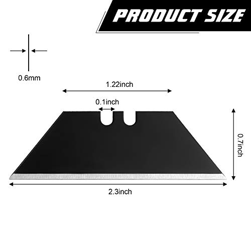 image for Minatee Utility Knife Blades SK2 High-Carbon Steel Nice Tempered Fixed