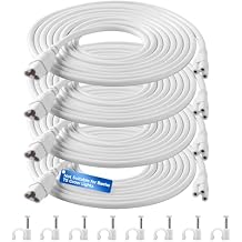 Barrina GM120, Not Suitable for Barrina T5 Grow Lights, Only for Barrinas Products with GM Series Cords, Male and Female Extension Cable, 10FT, Certified, 4 Packs