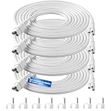 Barrina GM120, Not Suitable for Barrina T5 Grow Lights, Only for Barrina's Products with GM Series Cords, Male and Female Extension Cable, 10FT, Certified, 4 Packs