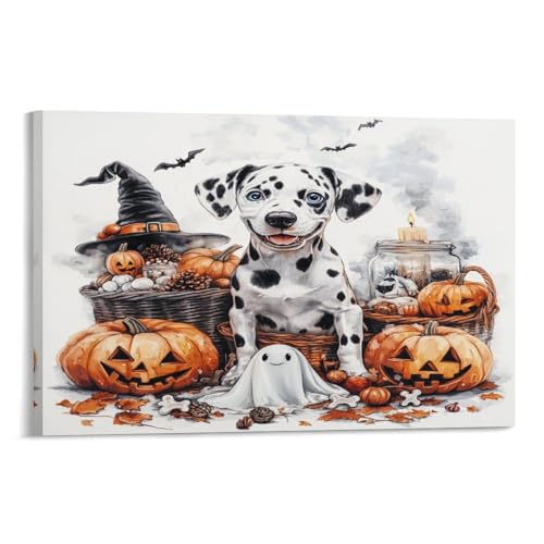 Tableau murale dalmatien MEFESE décoration étanche 30x45cm pour cuisine et chambre