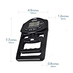 GRIPX Digital Hand Dynamometer Grip Strength Measurement Meter Auto Capturing Electronic Hand Grip Power 198Lbs / 90Kgs - Image 2