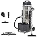 26.5 Gallon Heavy-Duty Industrial Wet/Dry Vacuum, Dual Motor, 3.3 HP, 222 CFM, 27