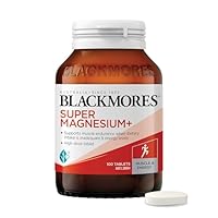 Blackmores Super Magnesium+ | Supports Muscle Health | Maintains Energy Levels | 100 Tablets