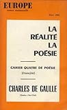  revue europe n °443/ la realite la poesie