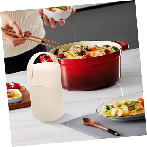Recipiente térmico para alimentos portátil que conserva tu comida caliente en cualquier lugar. 3