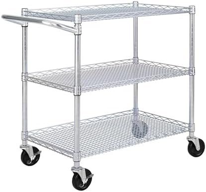 Seville Classics UltraDurable NSF Commercial Heavy Duty Metal Rol...