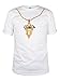 Crooks & Castles Men's Knit Crew T-Shirt - Medusa Chain 2.0