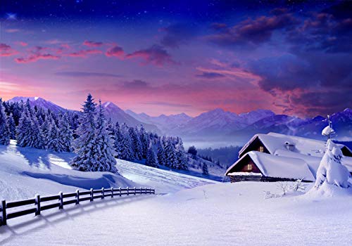 Startonight Mural Wall Art Photo Decor Winter Landscape In My Bedroom Medium 4-Feet 2-Inch By 6-Feet Wall Mural For Living Room Or Bedroom #TOP2