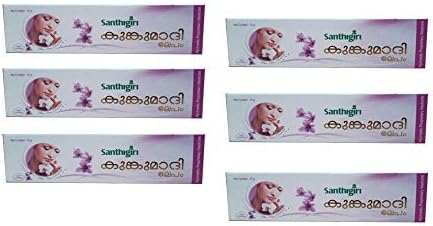 - Santhigiri Kumkumadi Lepam 15g - GMP Certified - Clears Acne, Pimples, Black Spots, Scars by Santhigiri Ayurveda