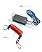 Trailer Breakaway Switch - Break Away Cable for Trailer Brake with 4 Ft Breakaway Coiled Cable&Hook - Electric Brake Switch for RV/Camper Towing Trailer