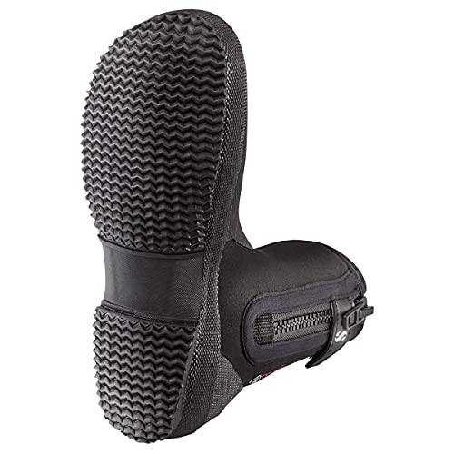 Scubapro Delta Boot 6.5 BLK 2XS escarpines de buceo con cremallera 2