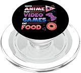 Anime Video Games & Food Gamer PopSockets PopGrip for MagSafe