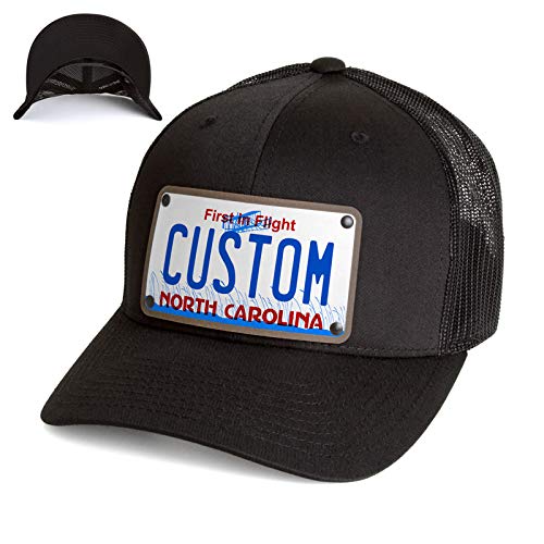 Gorra Trucker con parche de cuero estampado miniatura 1