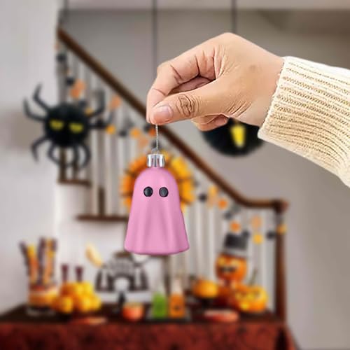 4 PCS Cute Ghost Style Hanging Decoration Halloween Decor for Indoor Home - image 6