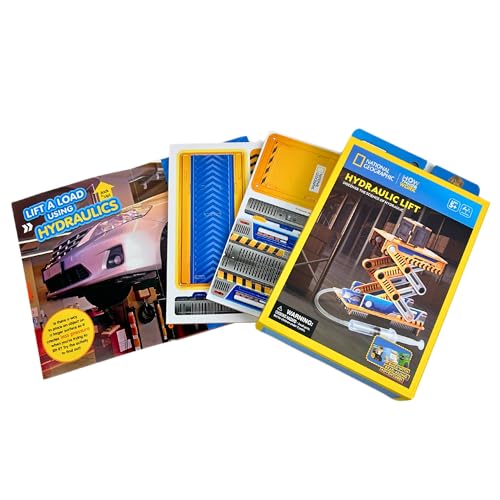National Geographic Build Your Own Hydraulic Lift Educational Kit, 16 cm x 25.8 cm x 4.5 cm - Image 3